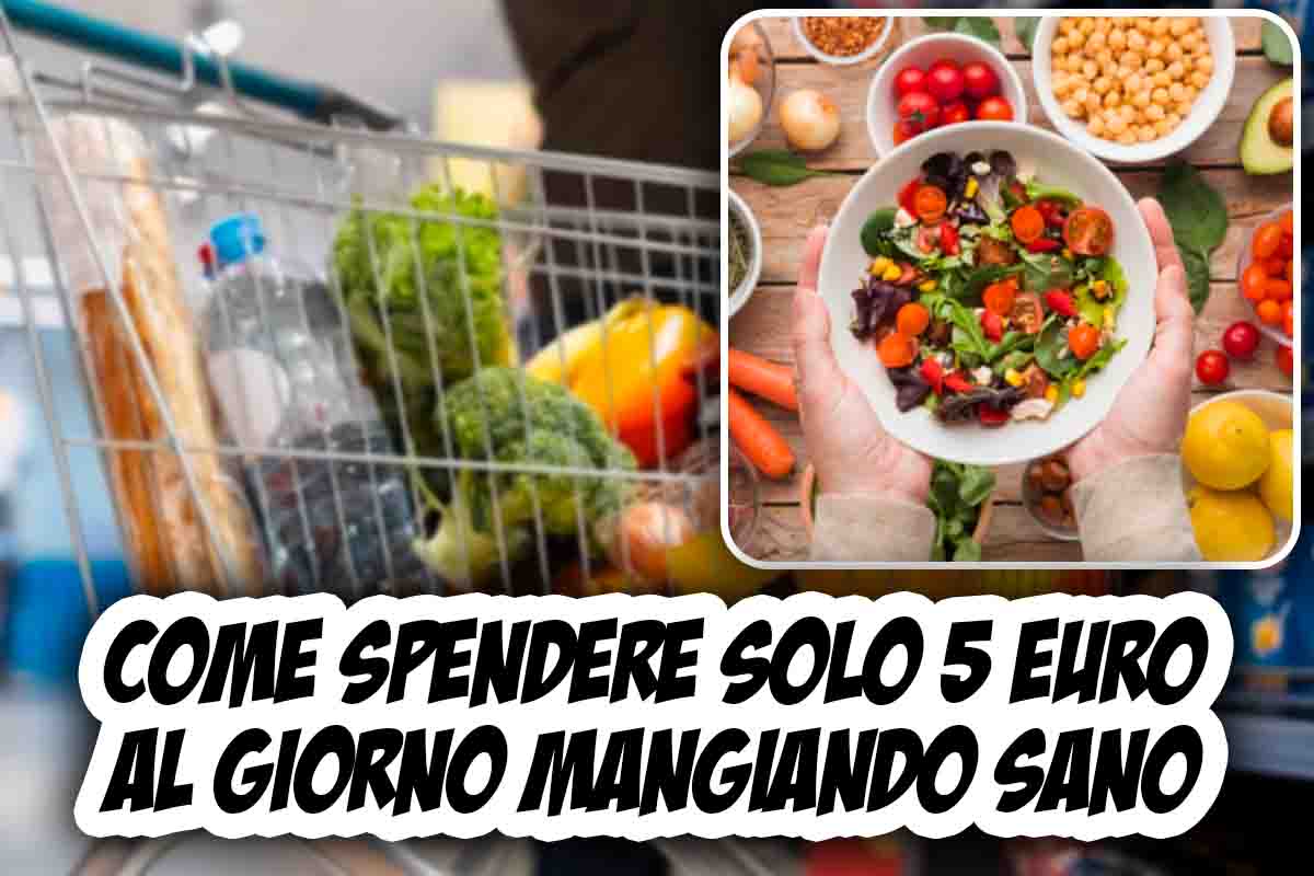 spendere poco e mangiare sano