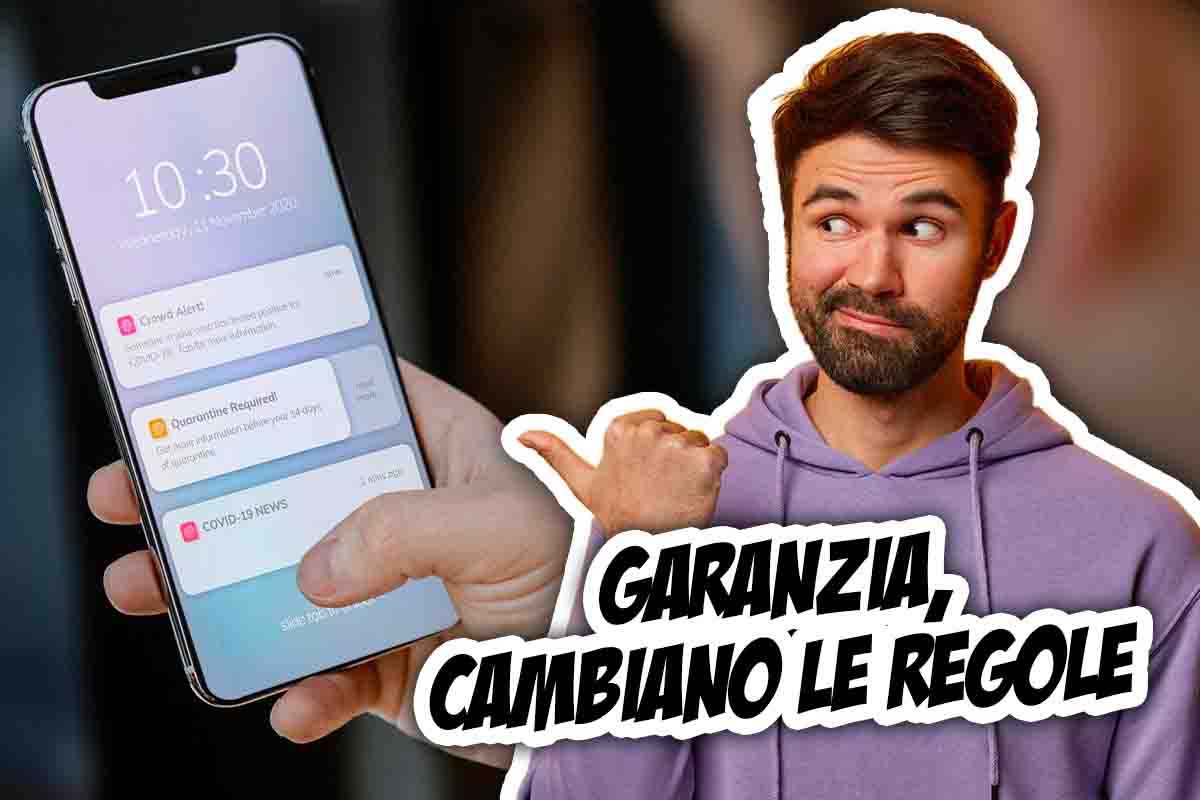 cambio regole garanzia smartphone