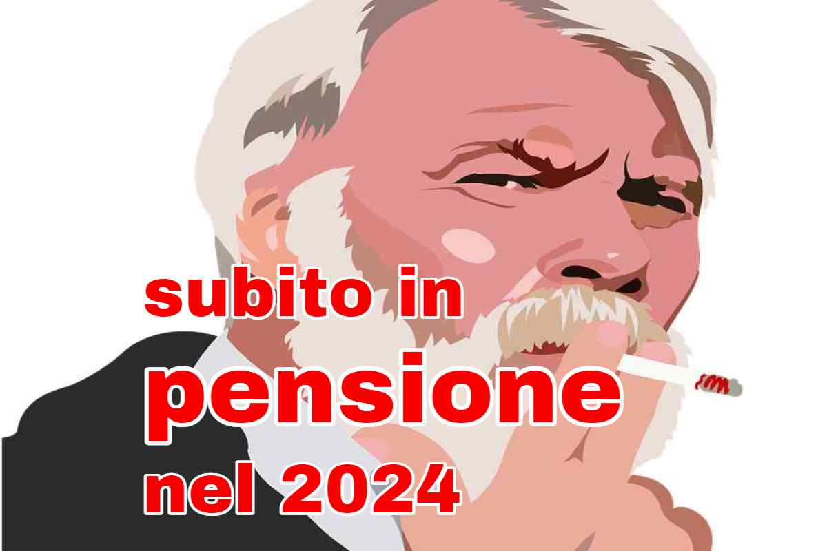 In pensione nel 2024: i canali di uscita dal lavoro